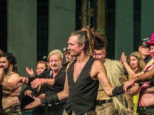 2018 with Theater Willy Praml, Walpurgisnacht, Naxos Halle (applaus 2) (foto by S.Zelazny)